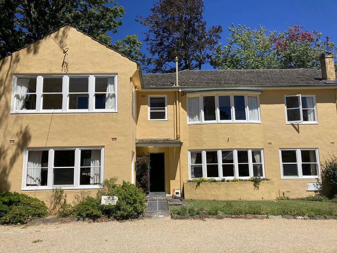 The Big Yellow House in the mountains